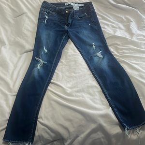 Hollister jeans 7R w28 L30 low rise skinny jeans. Good condition.